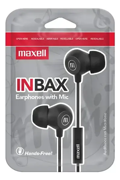 Audifonos Cable 3.5 Inbax Maxell