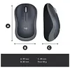 Mouse Logitech M185 Inalambrico