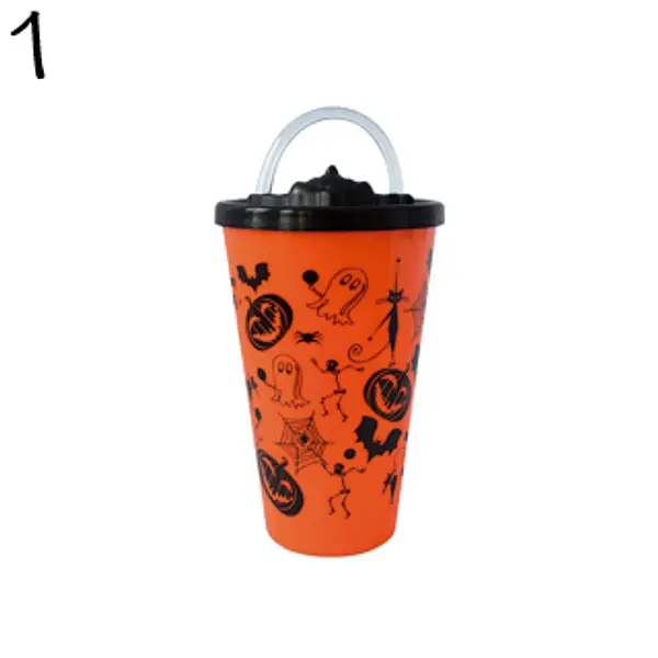Vaso Pitillo Personajes 16 Onz Fantiplas