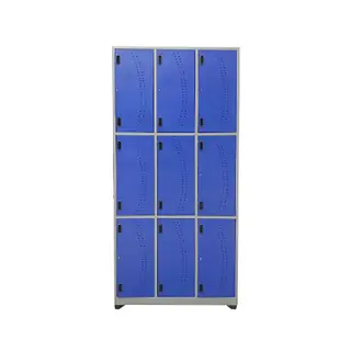 Locker 9 Ptos Vertical 180x92x30cm