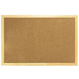 Tablero Cartelera Corcho 60x80 Madera Artecma