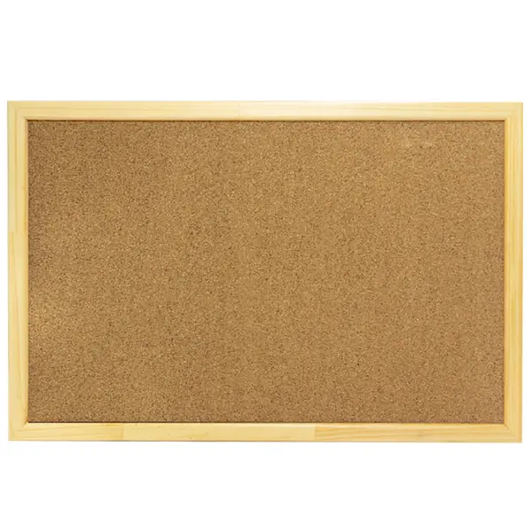 Tablero Cartelera Corcho 60x80 Madera Artecma