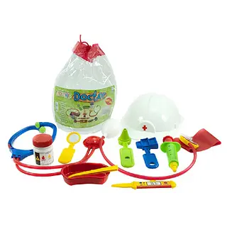 Set Medico Con Casco