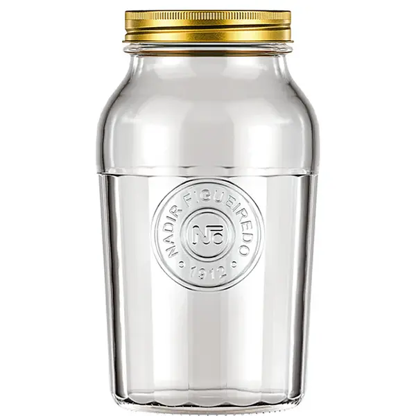 Frasco Vidrio Cristar Vintage 1.5 Lt
