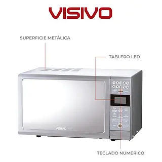 Horno Microondas Visivo 0.7 Silver
