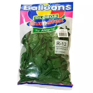 Globo R-12x50 Verde Rumatex