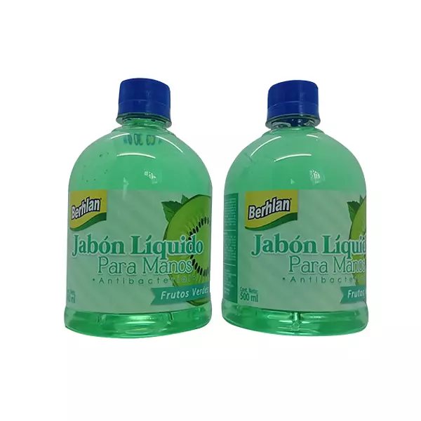 Jabon Liquido Antibacterial Berhlan