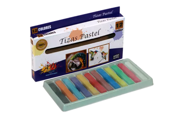 Tiza Pastel Chalk X12 Royal Pac20328