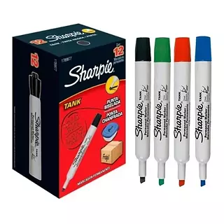Marcador Permanente Sharpie Tank Stdo