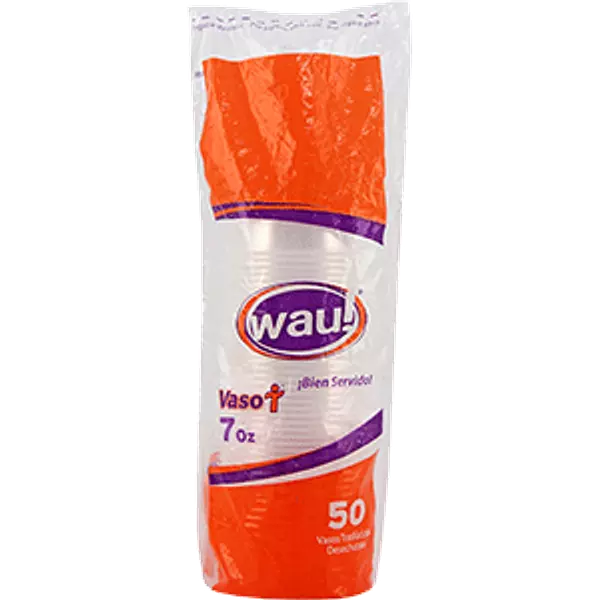 Vaso Wau 7 Oz X50 Und