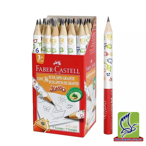 Lápiz Faber-Castell Jumbo Triangular