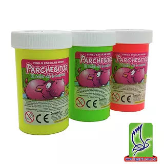 Vinilo Acrílico Neón 125cc Parchesitos