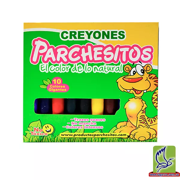 Creyon Parchesito X10 Jumbo