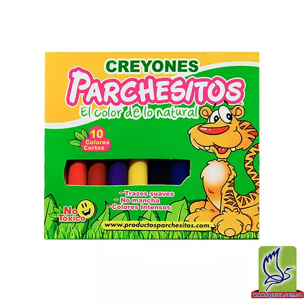 Crayon Parchesitos X10 Corto