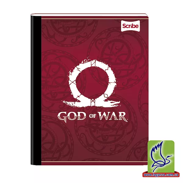 Cuaderno Scribe God Of War Edicion Playstation