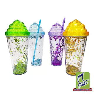 Vaso Estampado C/Pitillo 82-9 82-10 82-11 82-12