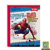 Cuaderno Cosido Cuadriculado Spiderman Con Stickers Scribe